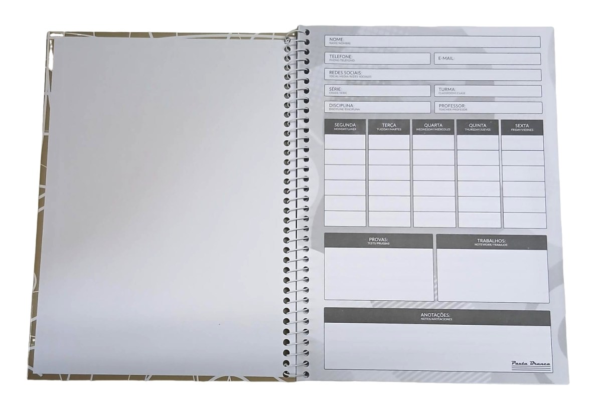 CADERNO C.D. 1X1 LOOP
